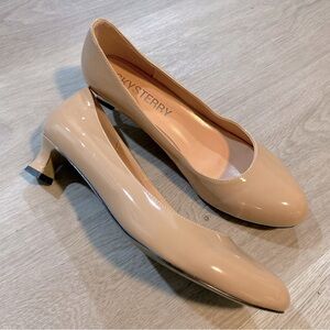 Skysterry Nude Patent Heels